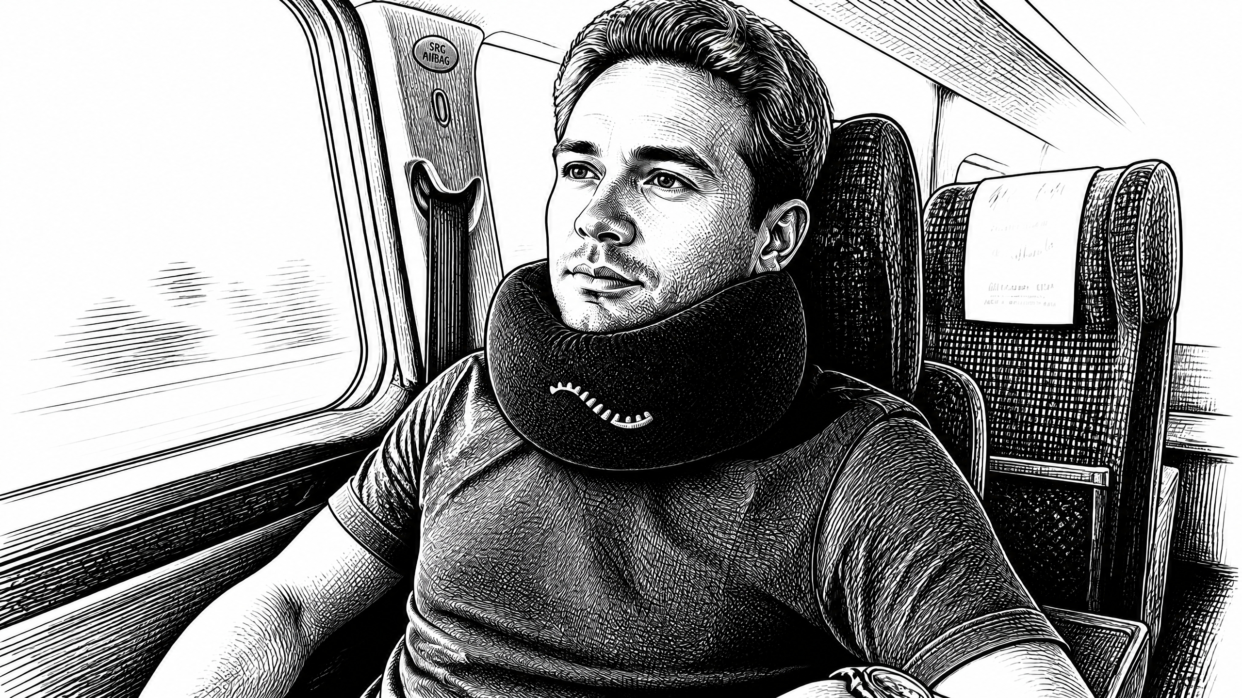 Neck Support — patented dual-layer design